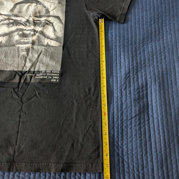 Hype Means Nothing Vintage Small Black Made in France Biggie Smalls Y2k 102024 - Picture 9 of 9